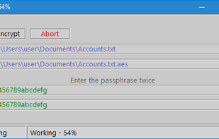AES Protect screenshot 2