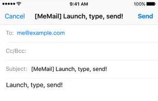 MeMail screenshot 2