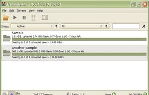 Transmission-Qt Win screenshot 1
