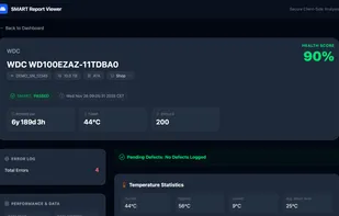 SMART Report Viewer screenshot 2