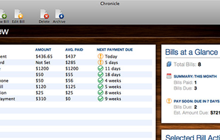 Chronicle screenshot 1