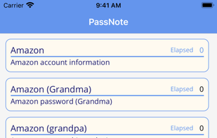 PassMemoPad screenshot 1