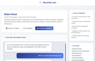 ResuTalk screenshot 1