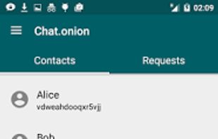 chat.onion screenshot 1
