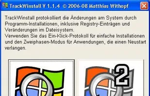 TrackWinstall screenshot 1
