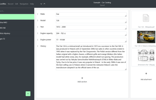 Cardfile.it screenshot 1