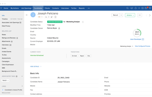 Zoho Recruit screenshot 1