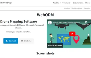 WebODM screenshot 1