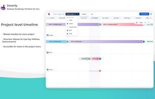 Project level timeline