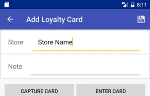 Loyalty Card Keychain screenshot 3