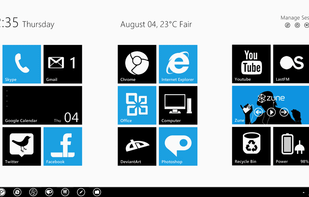 Very stylish and simple layout by ~smoedjn