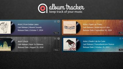 Album Tracker screenshot 1