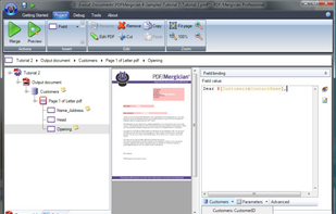 Create dynamic content from a data source using expressions.