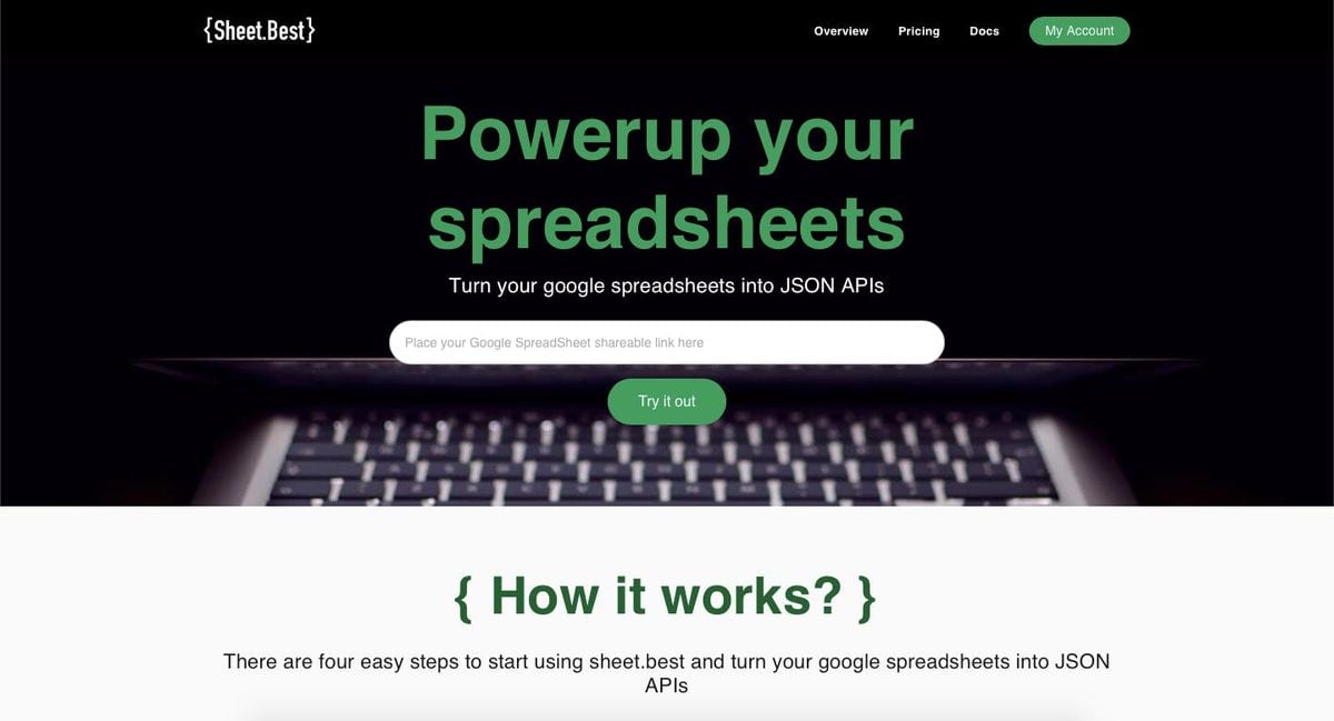 Sheet.Best Alternatives And Similar Sites / Apps | AlternativeTo