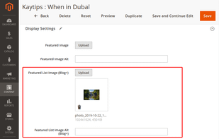 Magento 2 Blog Extra screenshot 1