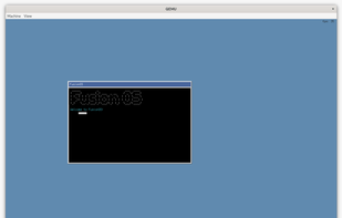 Fusion OS screenshot 1