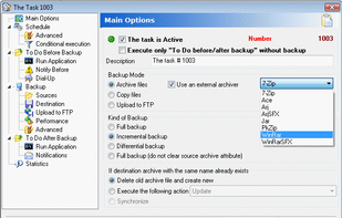 APBackup screenshot 1