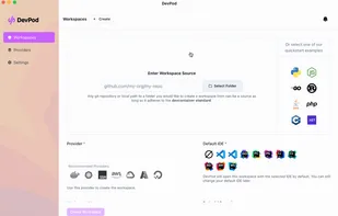 DevPod screenshot 1