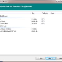 Select disk to scan