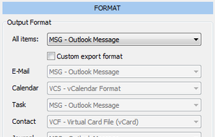 Data Extraction Kit for Outlook screenshot 2
