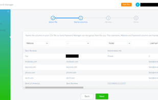 Avira Password Manager screenshot 1