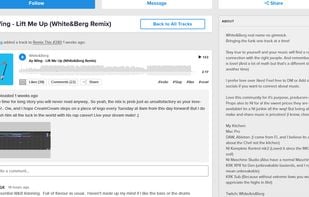 Song permalink page