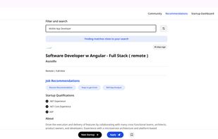 Startup Job Posting