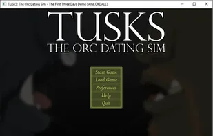 Tusks: The Orc Dating Sim screenshot 1