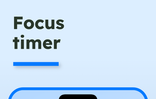 Focus timer