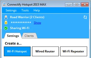 Connectify Hotspot screenshot 3