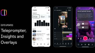 Instagram Edits adds teleprompter, overlays, and script controls for creators image