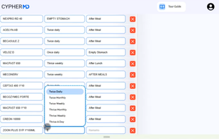 CypherMD - Clinic and Hospital Management Software in India Medicine Templetizing
