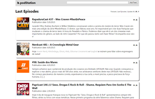 podStation Podcast Player screenshot 1