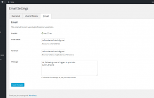 User Activity Log – WordPress Plugin screenshot 2