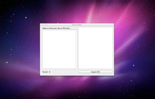 Extract URLs screenshot 1