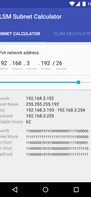 VLSM Subnet Calculator screenshot 1