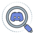 Find a Discord icon