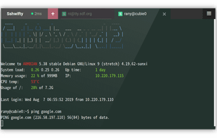 sshwifty screenshot 1
