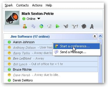 spark instant messenger