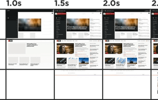 SpeedCurve screenshot 1