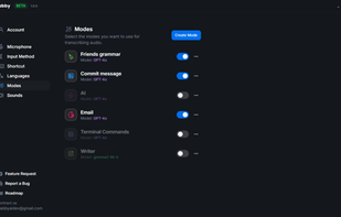 Application Interface
