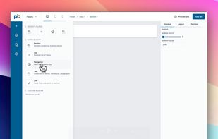 PureBlazor CMS