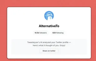 Tweetalyzer 2 screenshot 1