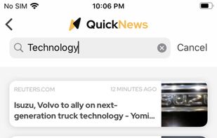 QuickNews screenshot 3