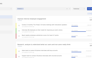 Simple OKR screenshot 1