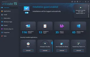 Ashampoo UnInstaller screenshot 1