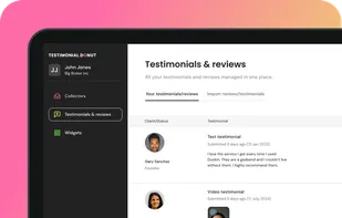 Testimonial Donut screenshot 2