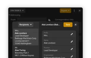 Escritoire screenshot 1