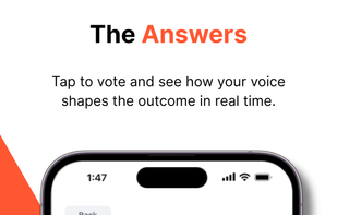 Each WSID poll offers clear, multiple-choice answers that users vote on. Instead of sifting through replies, you get an organized snapshot of how people actually think.