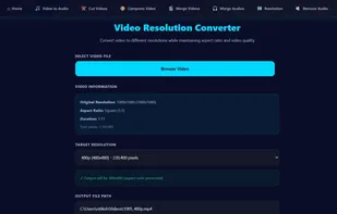Video Resolution Conversion